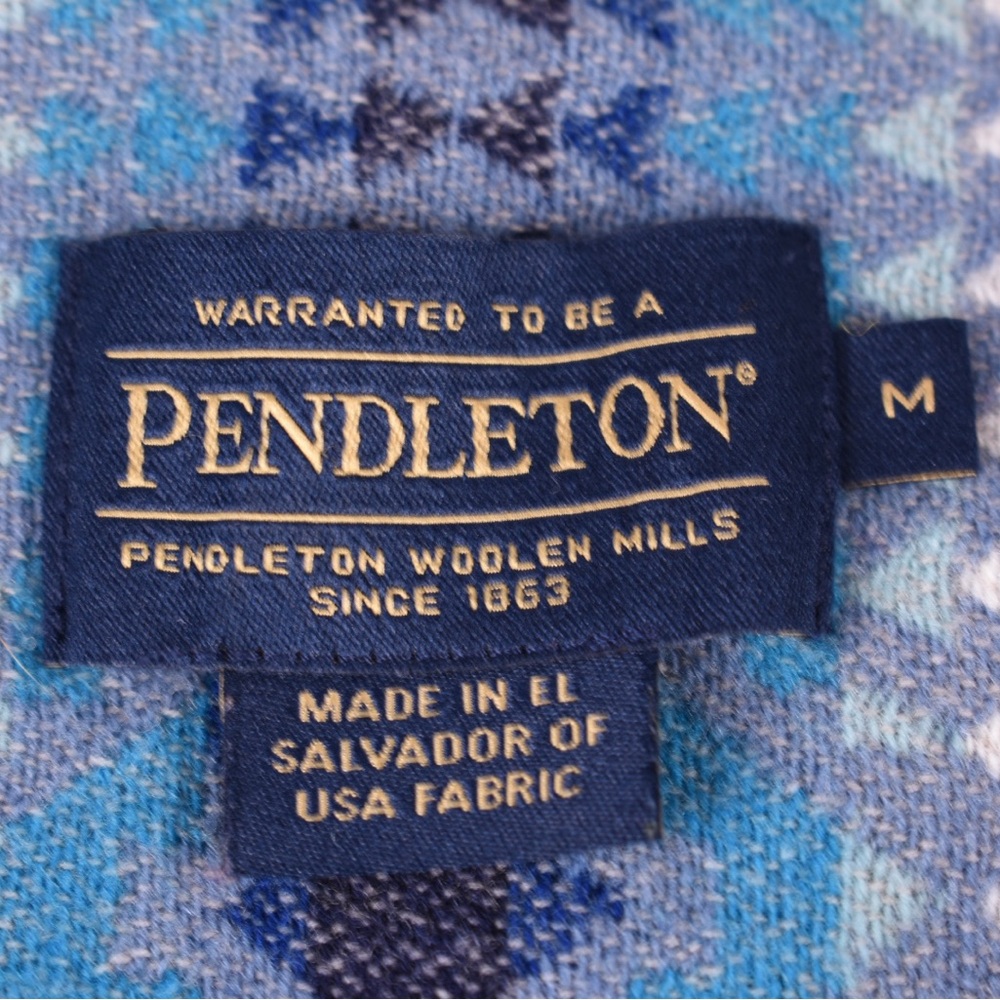 Pendleton Southwestern Wool Shirt Medium Aztec Pattern Women - Picture 4 of 6